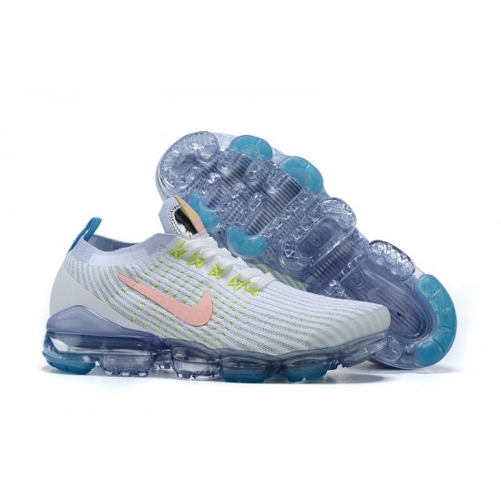 Nike Air VaporMax Flyknit 3 Bílý Modrý Dámské/Pánské Tenisky AJ6900-003