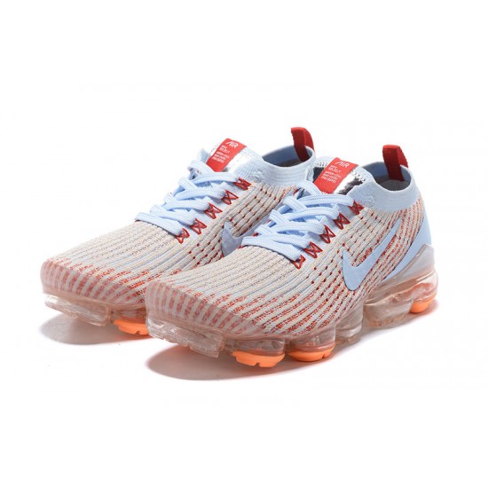 Nike Air VaporMax Flyknit 3 Bílý Oranžová Dámské/Pánské Tenisky AJ6910-400