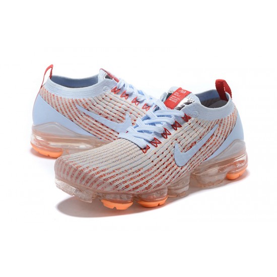 Nike Air VaporMax Flyknit 3 Bílý Oranžová Dámské/Pánské Tenisky AJ6910-400