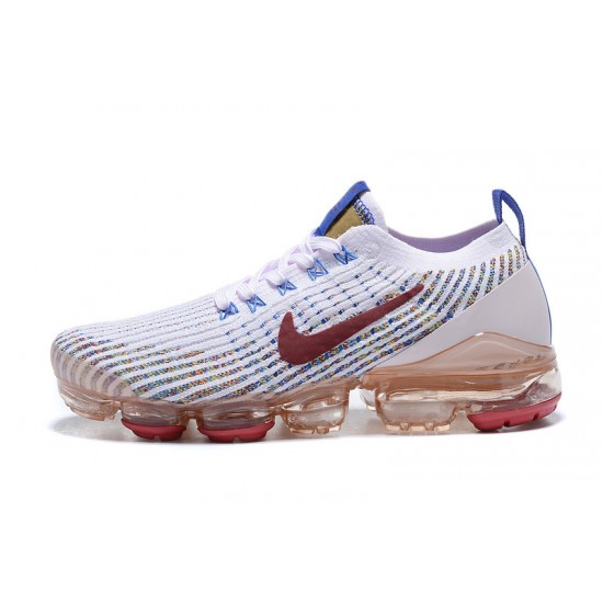 Nike Air VaporMax Flyknit 3 Bílý Červený Dámské/Pánské Tenisky AJ6910-501