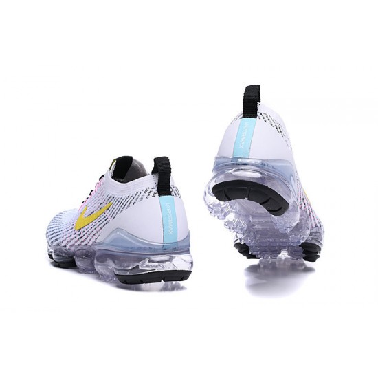 Nike Air VaporMax Flyknit 3 Bílý Žluť Dámské/Pánské Tenisky AJ6900-103