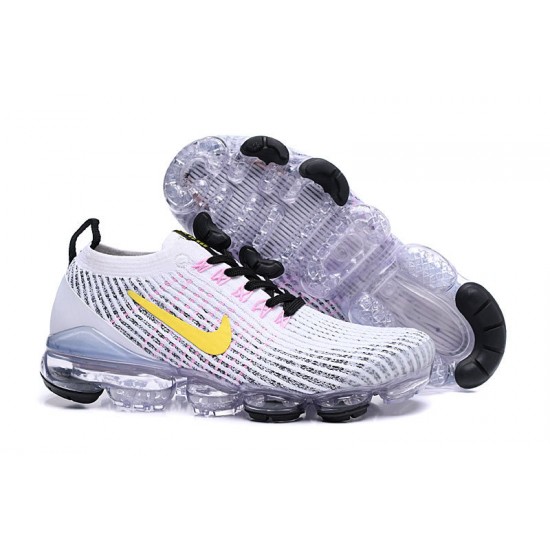 Nike Air VaporMax Flyknit 3 Bílý Žluť Dámské/Pánské Tenisky AJ6900-103