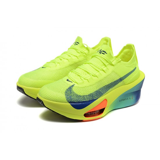 Nike Air Zoom Alphafly NEXT 3 Neongreen Dámské/Pánské Tenisky 