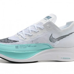 Nike ZoomX VaporFly NEXT Bílý Modrý Dámské/Pánské Tenisky 