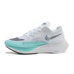 Nike ZoomX VaporFly NEXT Bílý Modrý Dámské/Pánské Tenisky 