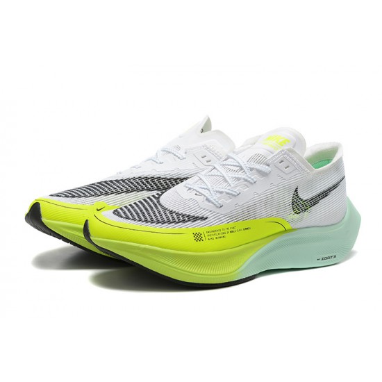 Nike ZoomX VaporFly NEXT Bílý Žluť Dámské/Pánské Tenisky