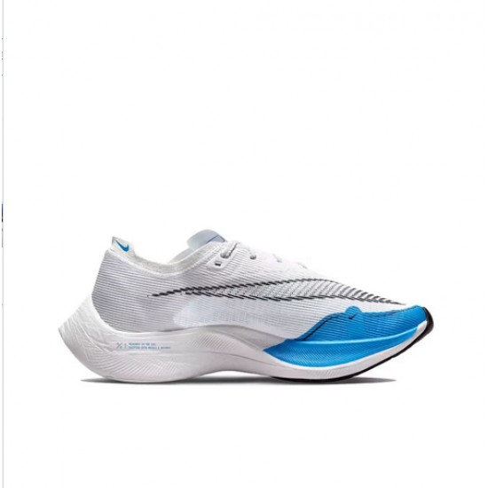 Nike ZoomX VaporFly NEXT Bílý a Modrý Dámské/Pánské Tenisky 