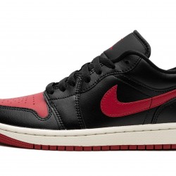 Nike Air Jordan 1 Low Dámské Bred Sail DC0774-061 Obuv