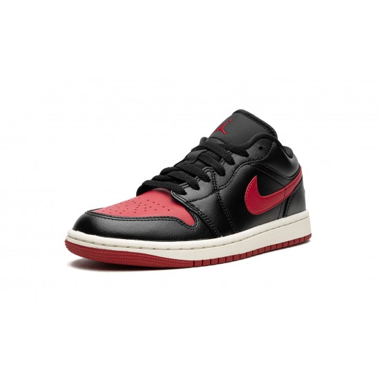 Nike Air Jordan 1 Low Dámské Bred Sail DC0774-061 Obuv